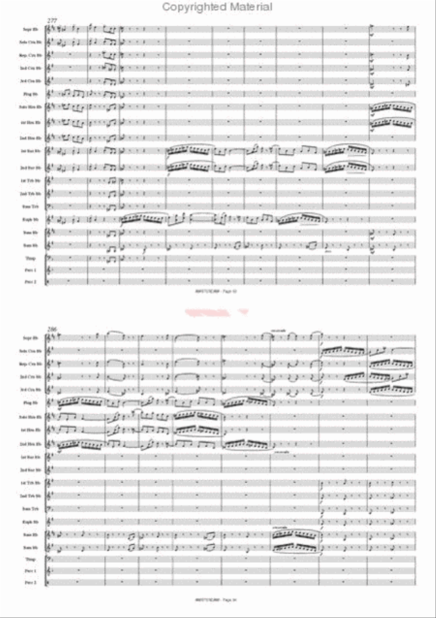 Amsterdam Amsterdam Brass Band scores gallery preview page 18