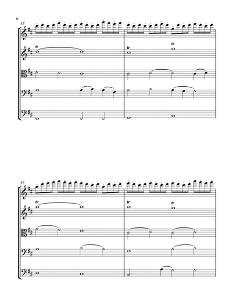 Usurping Usurping String Orchestra scores gallery preview page 6