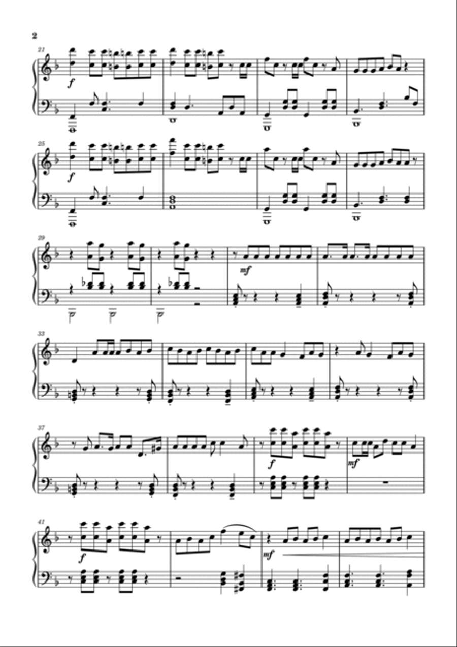 I See A Dreamer Piano Solo scores gallery preview page 2