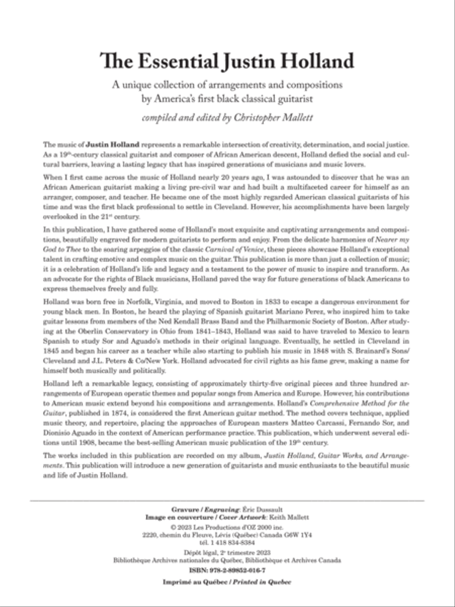 The Essential Justin Holland Classical Guitar scores gallery preview page 2