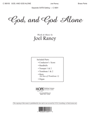 Book cover for God, and God Alone