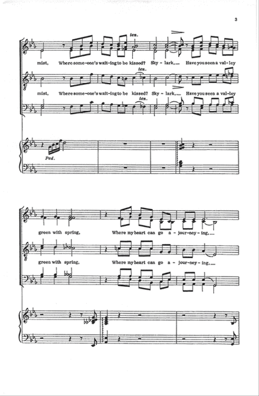 Skylark Skylark Divisi scores gallery preview page 3