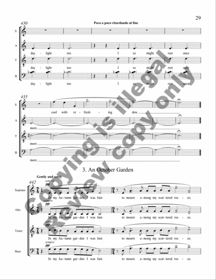 An October Garden An October Garden Divisi scores gallery preview page 35