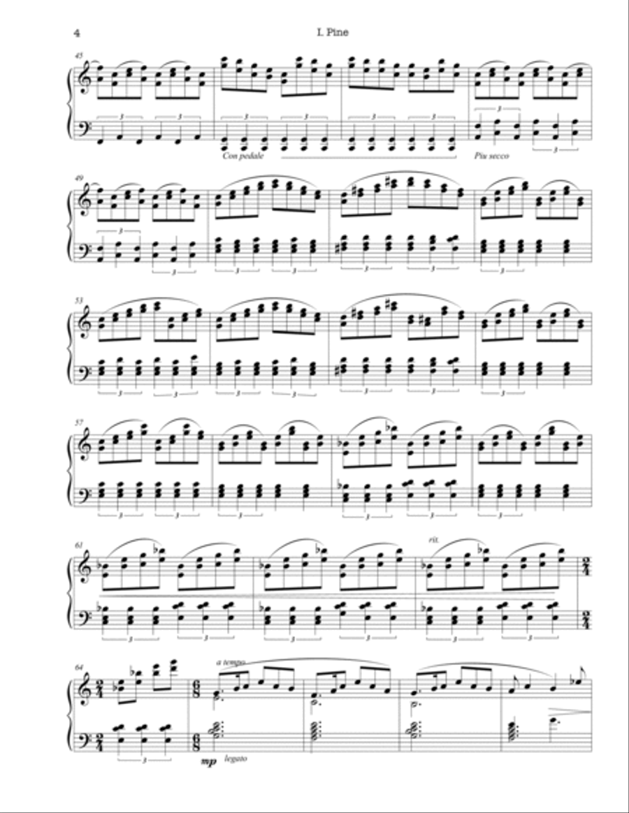Arboreal Suite Piano Solo scores gallery preview page 4