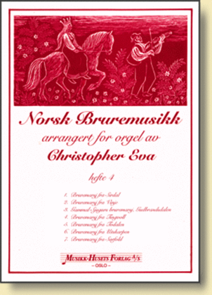 Book cover for Norsk Bruremusikk 4