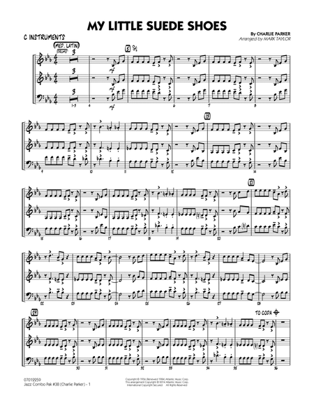 Jazz Combo Pak #38 (Charlie Parker) - C Instruments