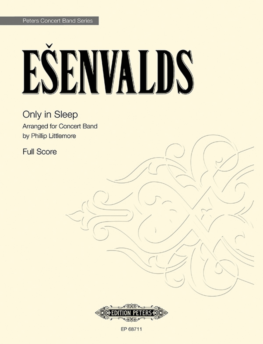 Only in Sleep Concert Band scores gallery preview page 1