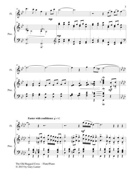 INSPIRATIONAL HYMNS, SET I (Duets for Flute & Piano) image number null