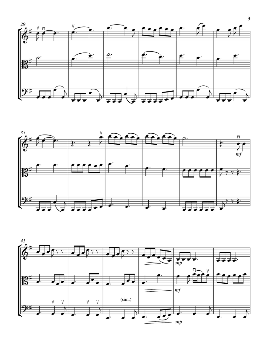 Lover String Trio scores gallery preview page 3