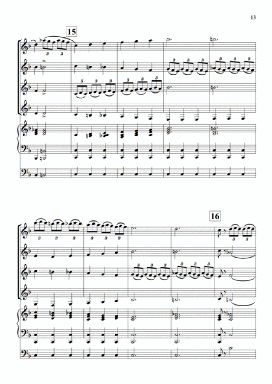 La gazza ladra - Overture Set of Parts scores gallery preview page 12