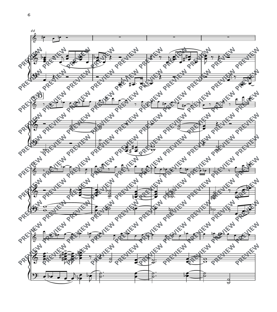 Children at Play Flute scores gallery preview page 6