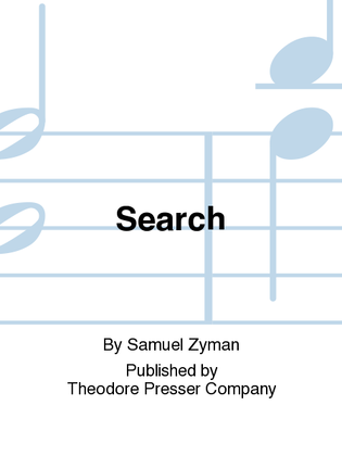 Book cover for Search