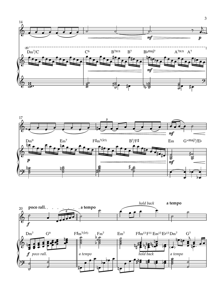 Over The Rainbow Flute Solo scores gallery preview page 3