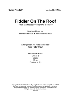 Book cover for Fiddler On The Roof