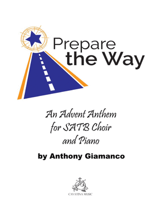 Book cover for Prepare the Way (SATB choir and piano)