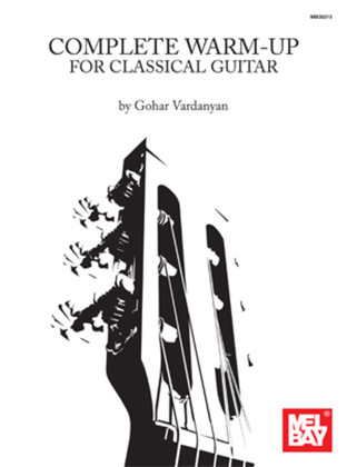 Book cover for Complete Warm-Up for Classical Guitar