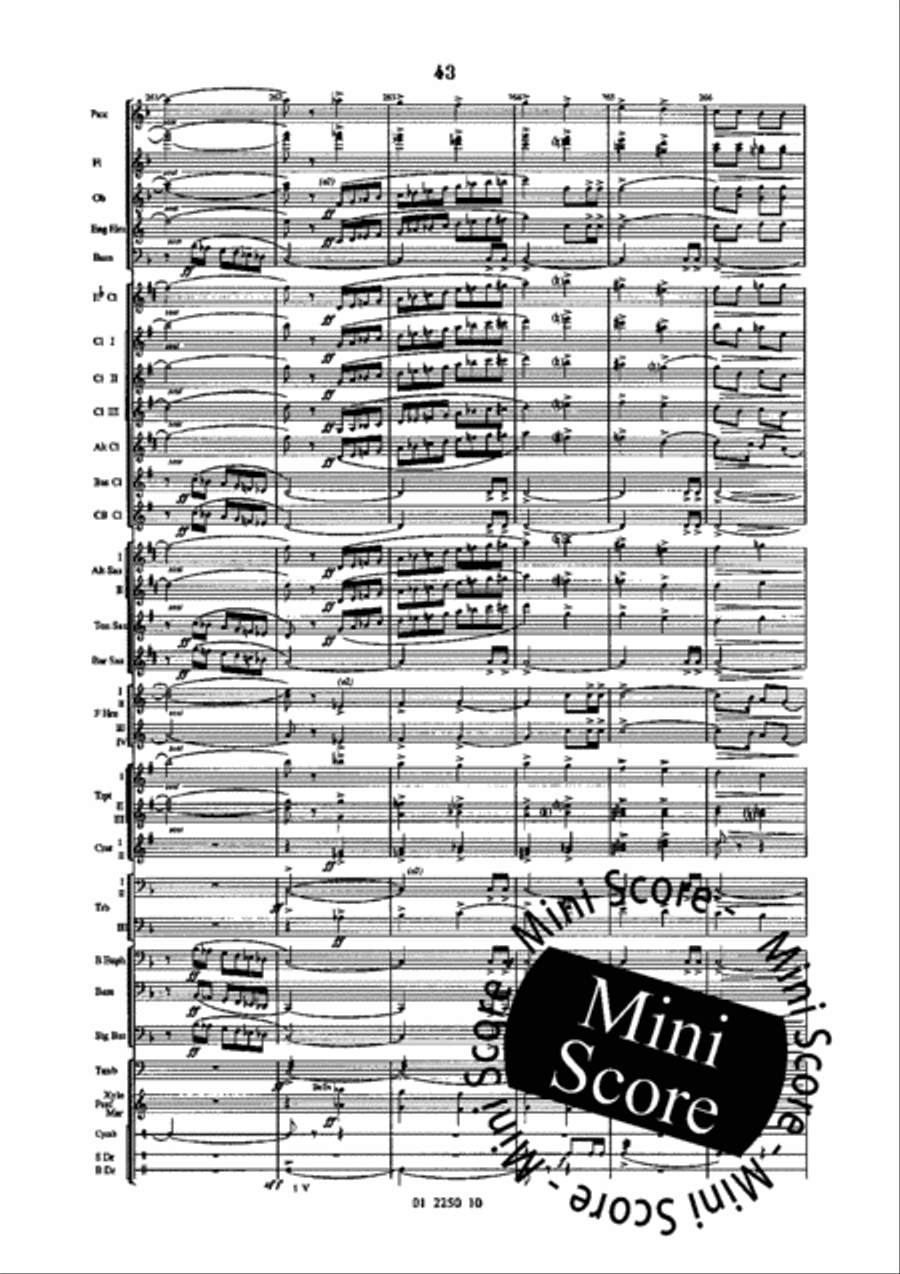Evolutions Evolutions Concert Band scores gallery preview page 49
