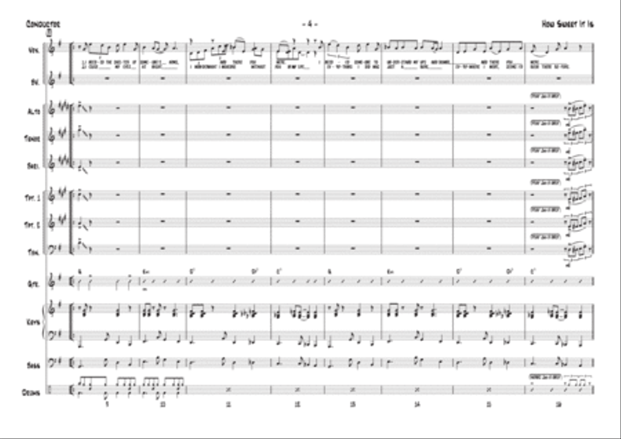 How Sweet It Is (To Be Loved By You) Tenor Saxophone scores gallery preview page 4