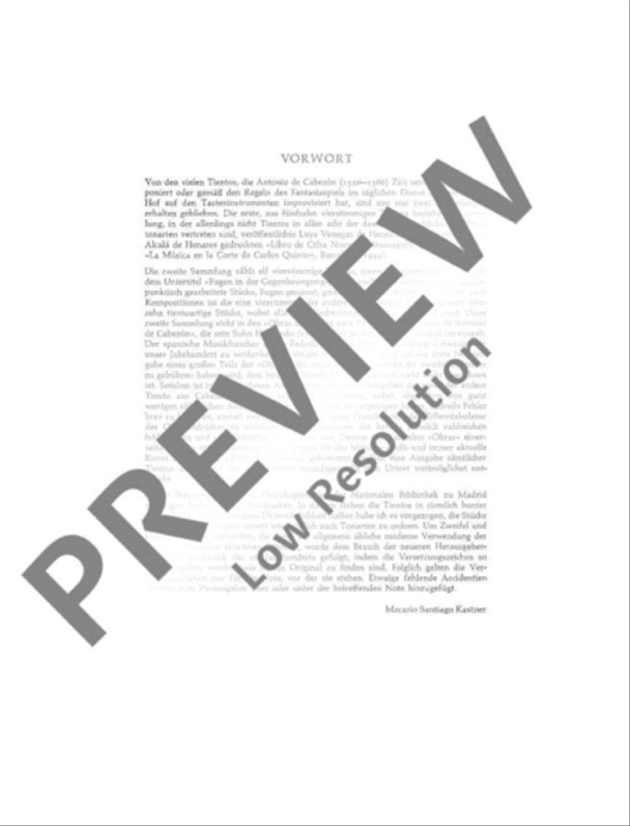 Tientos and Fugue Piano Solo scores gallery preview page 3