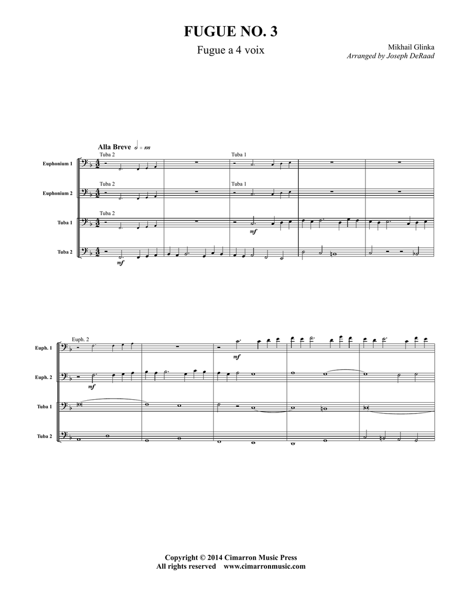 Fugue No. 3