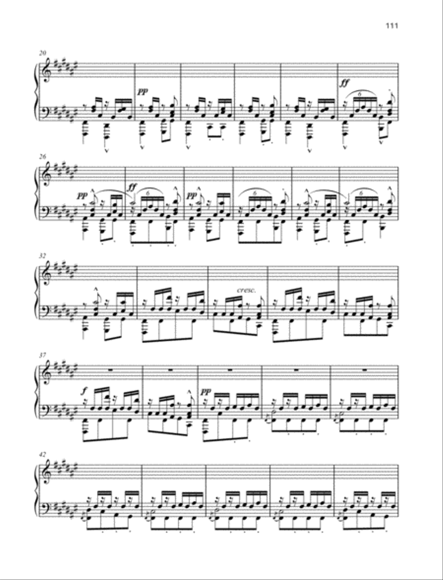 Le Banjo Piano Solo scores gallery preview page 3