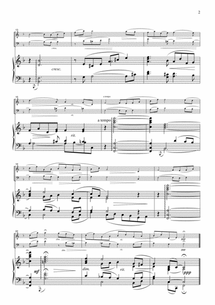 Träumerei, for piano trio, PS301