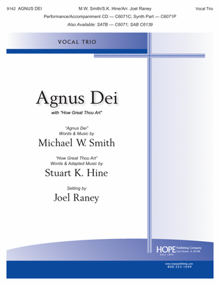 Book cover for Agnus Dei with How Great Thou Art