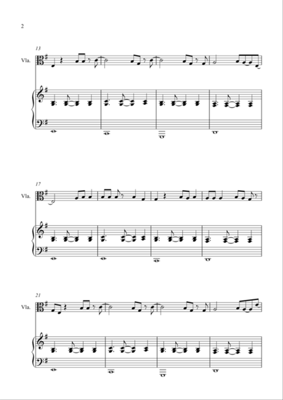 All Of Me Viola scores gallery preview page 2