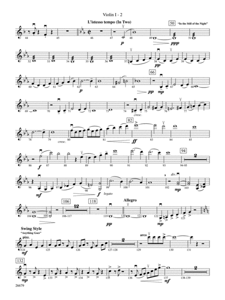 Cole Porter Salute: 1st Violin