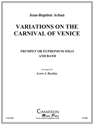 Book cover for Variations on the Carnival of Venice