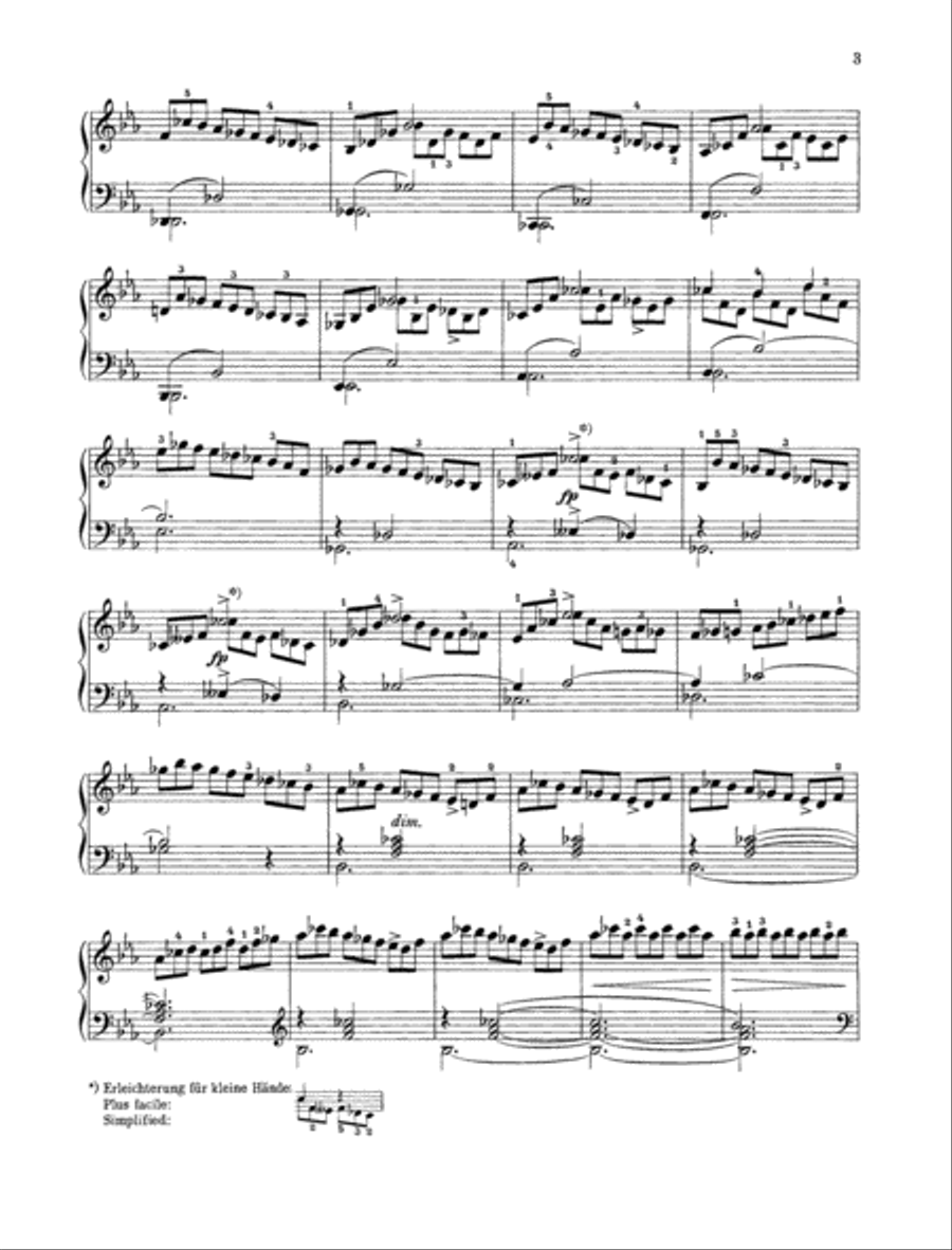 Impromptu, Op. 90 D 899 No. 2 Piano Solo scores gallery preview page 2