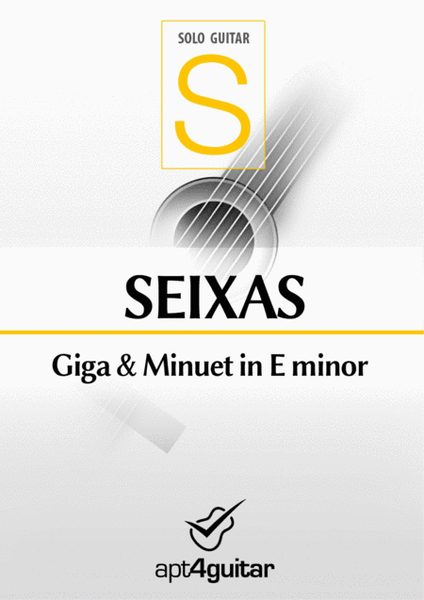 Giga & Minuet in E minor image number null