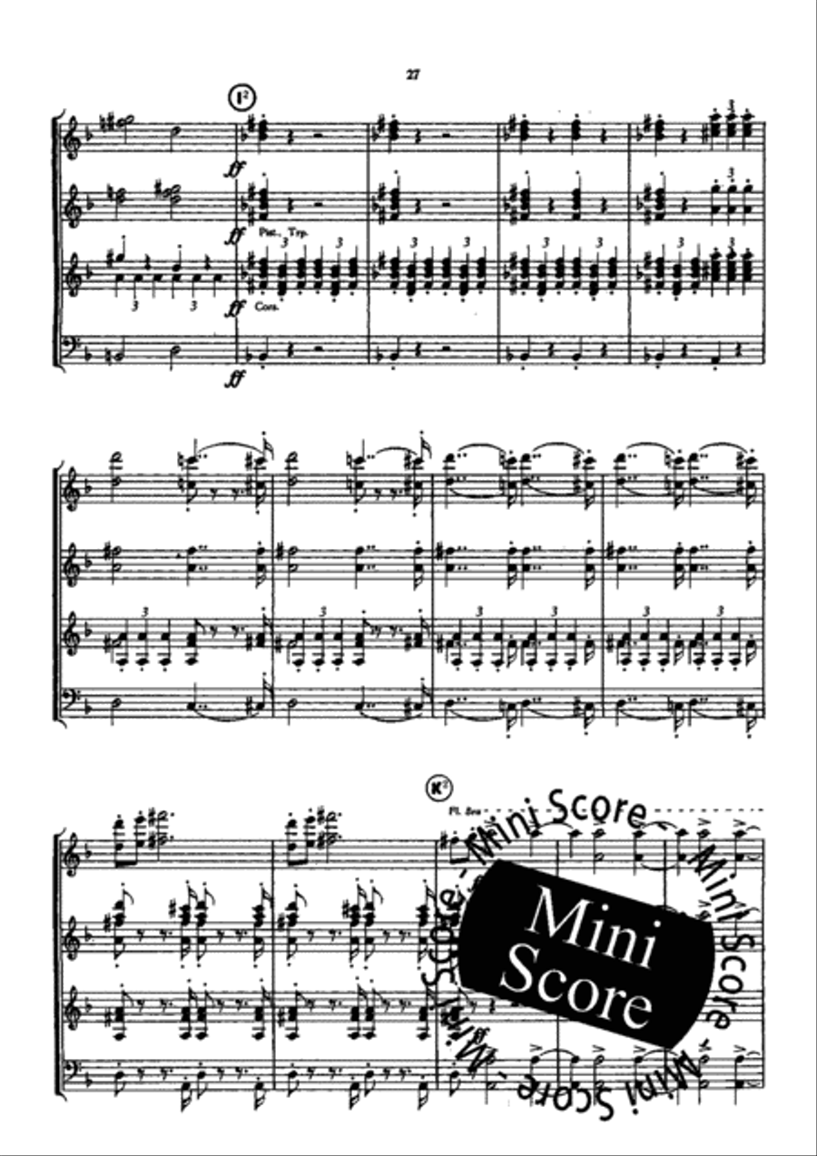Le Roi D'Ys Fanfare Band scores gallery preview page 29
