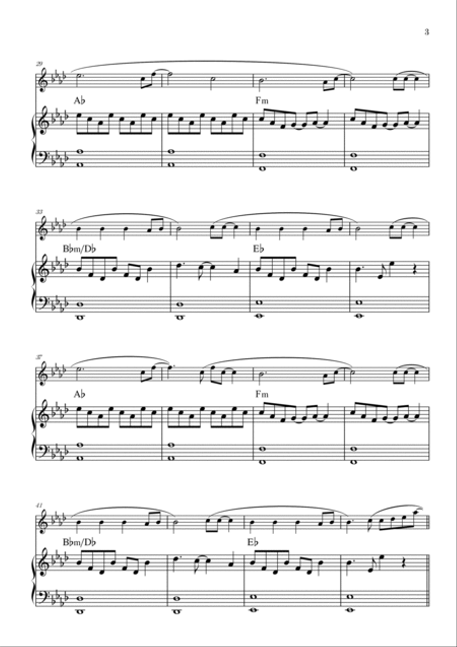 All Of Me Piano scores gallery preview page 3