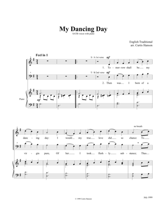 My Dancing Day (SATB)