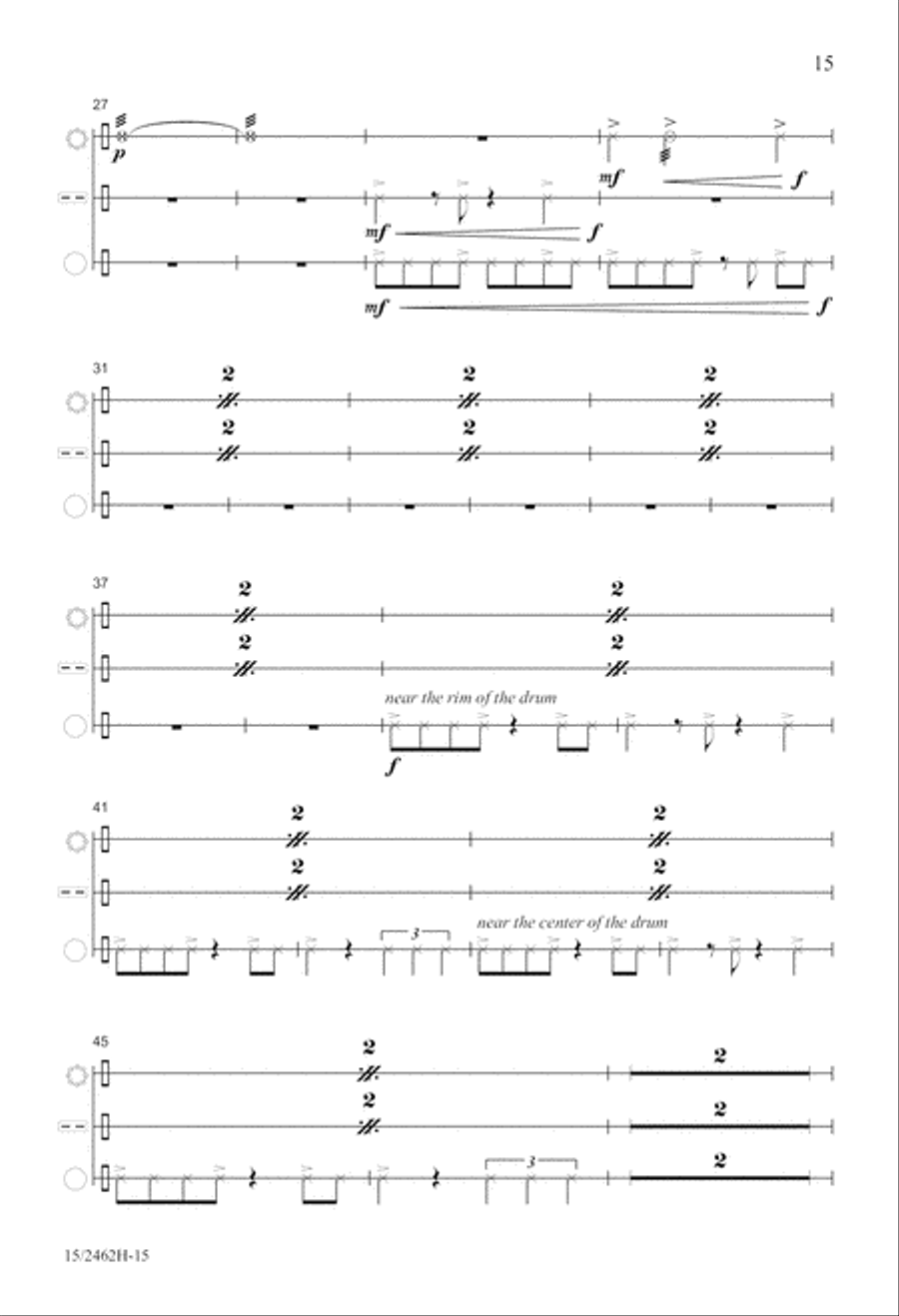 Alleluia, Alleluia! Alleluia, Alleluia! 4-Part scores gallery preview page 16