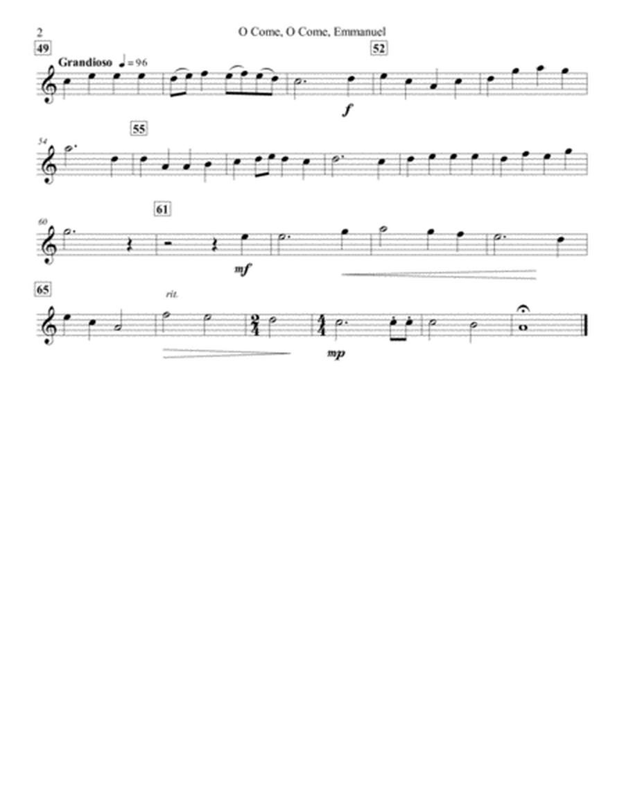 O Come, O Come, Emmanuel (Flute Quartet) image number null