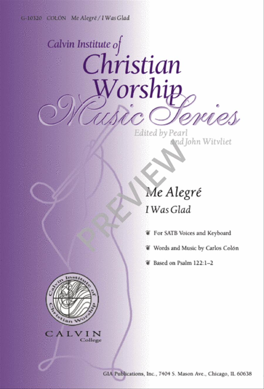 Me Alegré / I Was Glad 4-Part scores gallery preview page 2