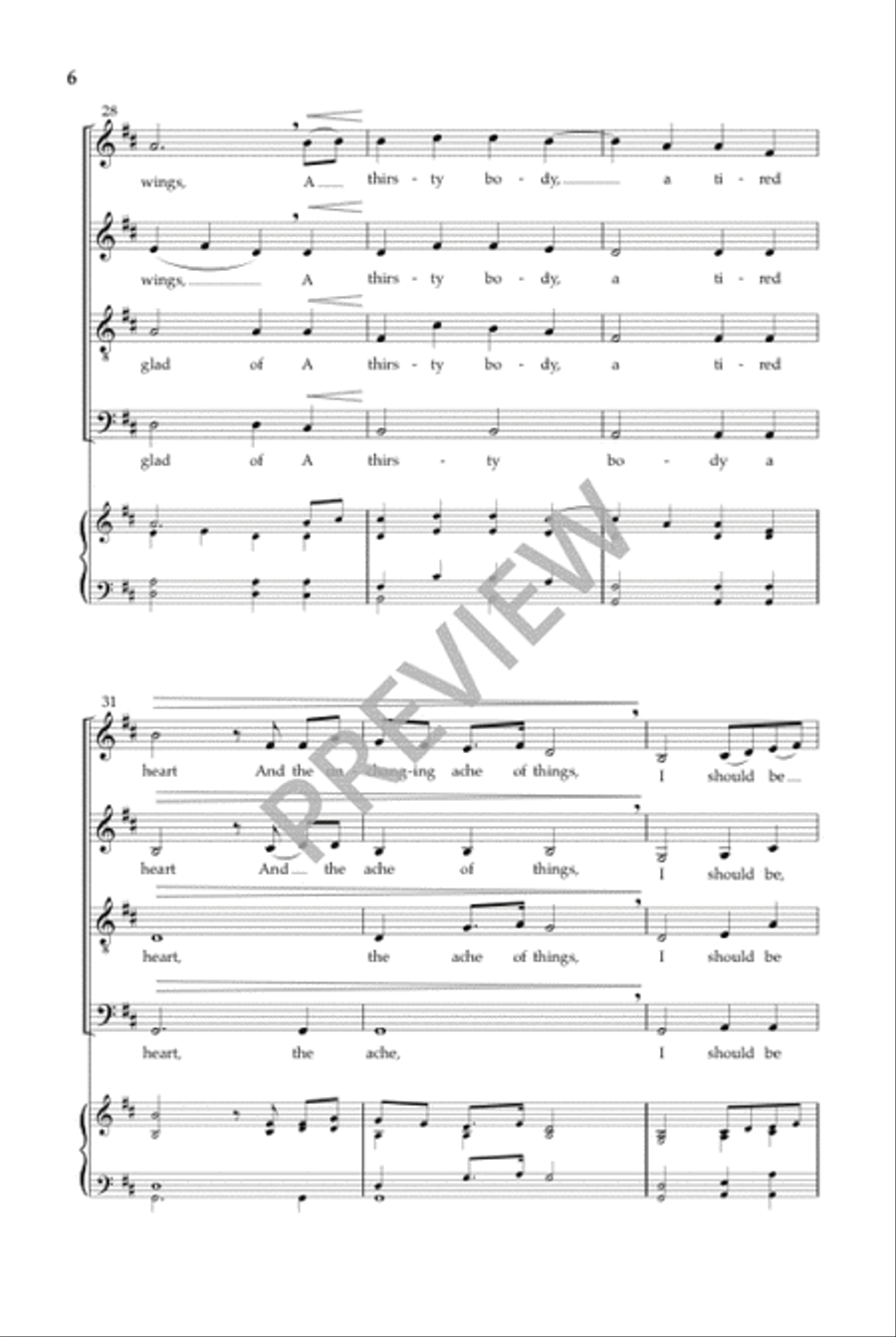 I Should Be Glad Divisi scores gallery preview page 7