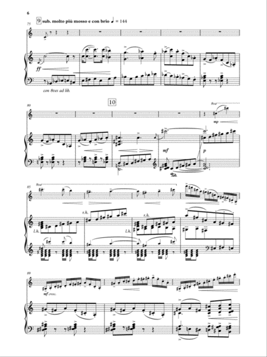 Violin Concerto Violin Solo scores gallery preview page 7