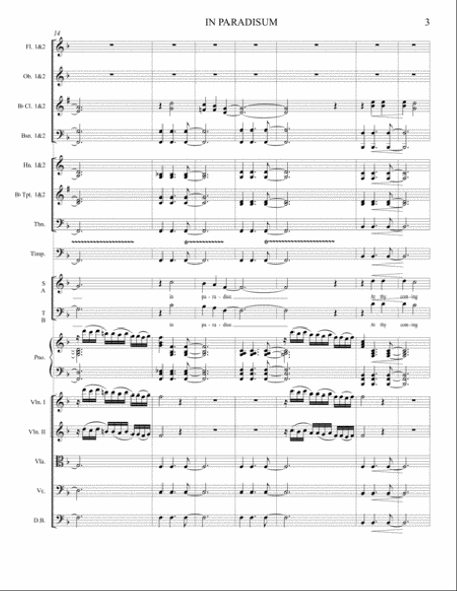 In Paradisum (Chamber Orchestra) image number null