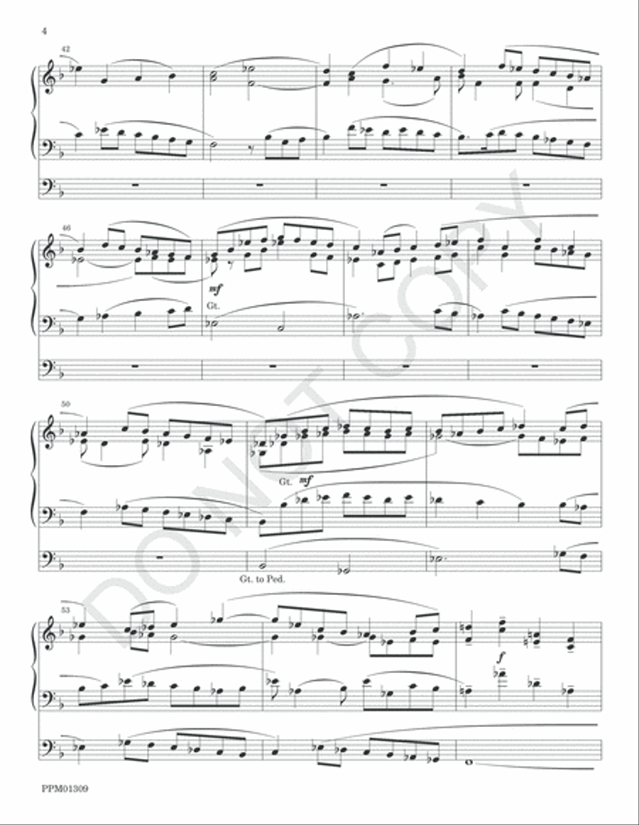 Fughetta on a Soggetto Cavato Voice scores gallery preview page 7