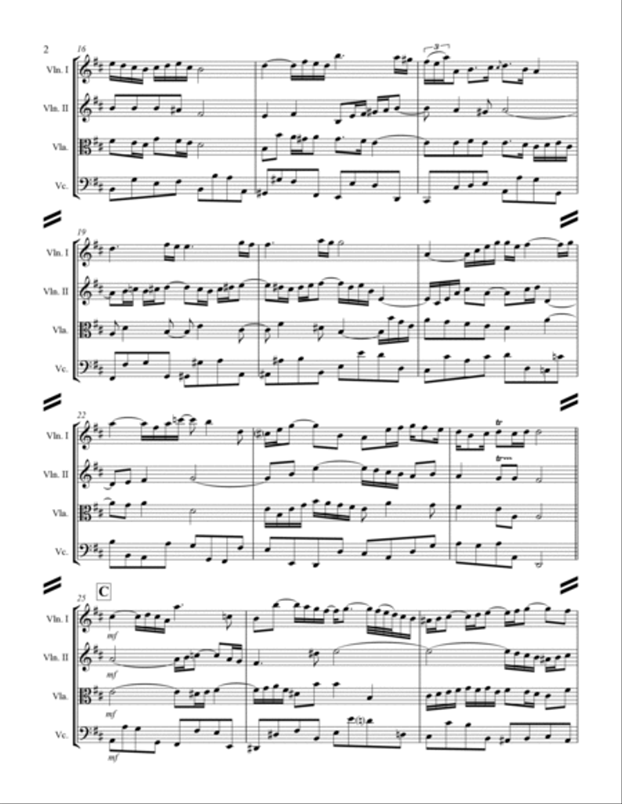 Bach - Aria 