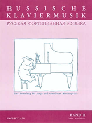 Book cover for Russian Piano Music – Volume 2