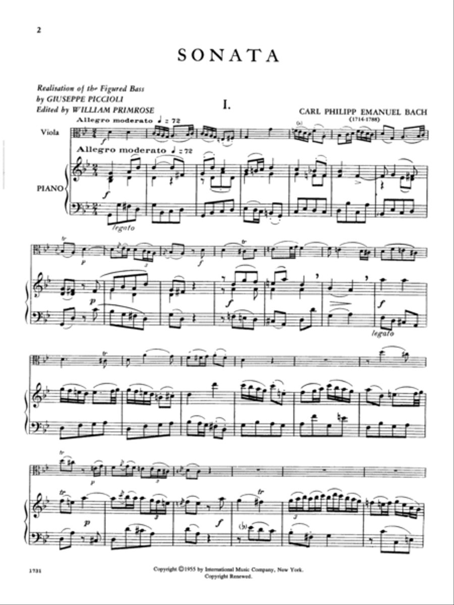 Sonata In G Minor Sonata In G Minor Piano Accompaniment scores gallery preview page 2