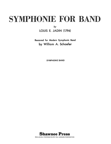 Symphonie for Band