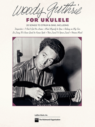 Book cover for Woody Guthrie for Ukulele