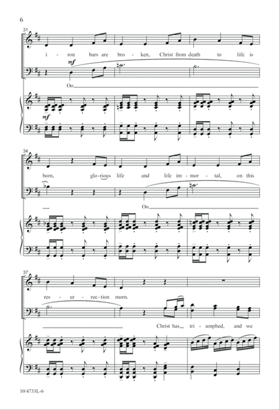 His Glories Now We Sing His Glories Now We Sing 4-Part scores gallery preview page 6
