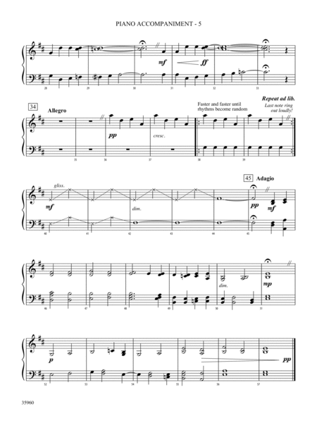 A Dickens Christmas Carol Suite: Piano Accompaniment