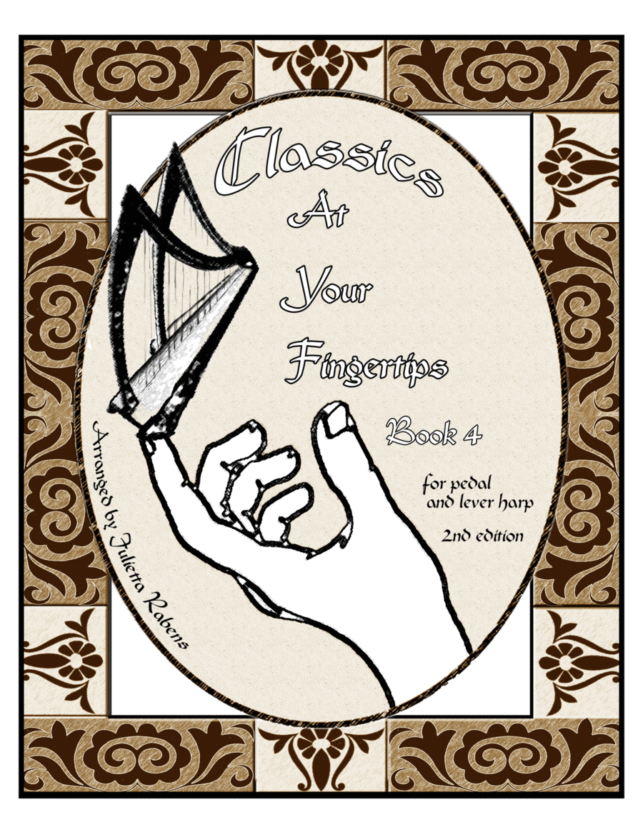 Classics at Your Fingertips for Harp Book 4 Harp scores gallery preview page 1